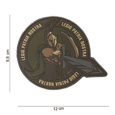 101 INC PVC Patch - Legio Patria Nostra (Färg: Grön)