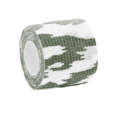 Fosco Camo Tape 50mm Šteranvändningsbar (Färg: Snow)