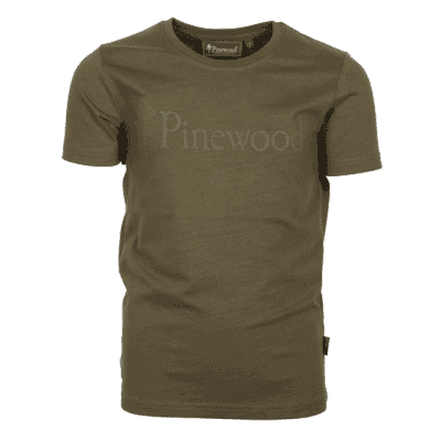 Pinewood T-Shirt Outdoor Life Barn (Färg: Jaktoliv, Storlek: 140)