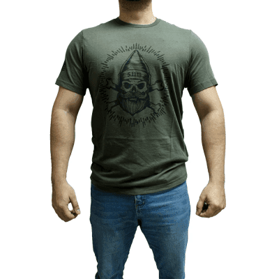 5.11 Tactical SS Tee Defender - Ranger Green (Storlek: Medium)