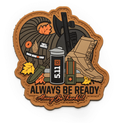 5.11 Tactical Always Be Thankful Patch