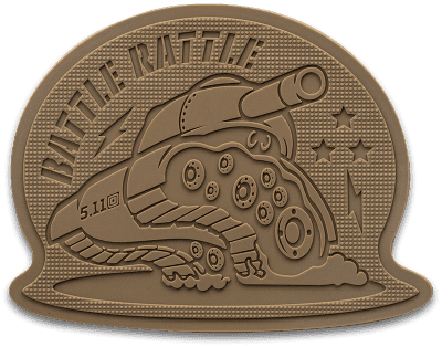 5.11 Tactical Battle Rattle Desert Patch