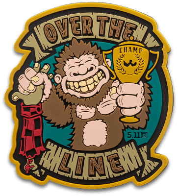 5.11 Tactical Sasquatch Arm Wrestler Patch