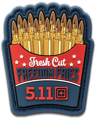 5.11 Tactical Freedom Fries Patch
