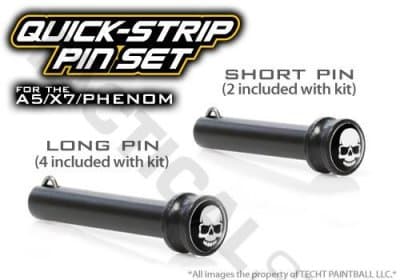 TechT Quick-Strip Body Pin Set - Fits A5, X7, Phenom
