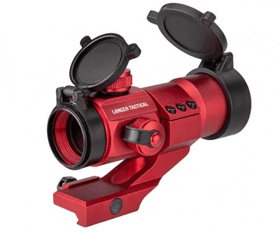 Lancer Tactical Punktsikte Röd/Grön Cantilever Mount