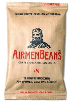 AirmenBeans Pastiller med Kaffe och Guarana 21g