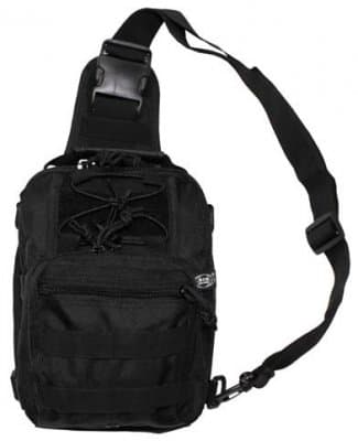 MFH Axelväska CQB Molle (Färg: Svart)