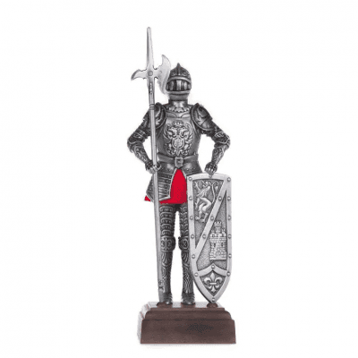 Kolser Mini Staty - Full Rustning 22cm