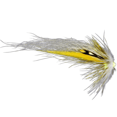 Frödin BTT No Body Yellow White Wing (Längd: 2cm)