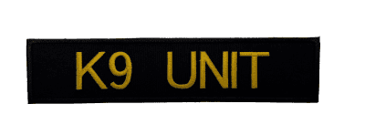 Patch K9 Unit Large