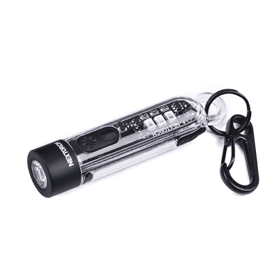 Nextorch K40 Nyckelringslampa Vit/Röd/Blå/UV - 700LM IPX4