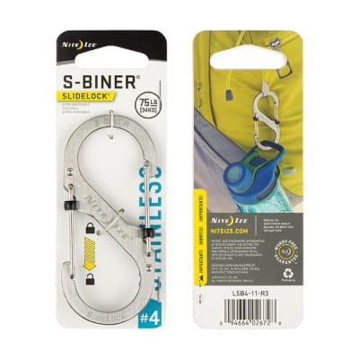 Nite Ize S-Biner SlideLock (Storlek: 4)