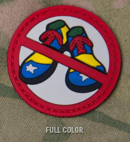 MSM Patch PVC - No Clown Shoes (Färg: Full Color)