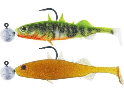 Westin Stanley The Stickleback Shadtail RnR 7.5 cm / 4/0 7 g 2st (Färg: Dark Water Mix 11)