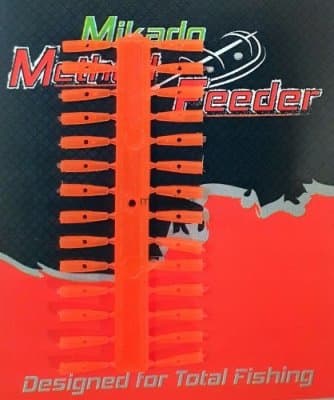 Mikado Method Feeder Stopper 28 Pack (Färg: Röd)