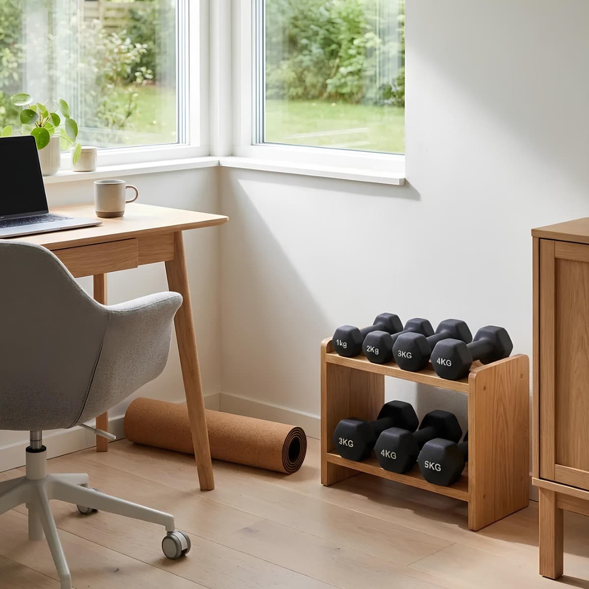 Corefit® neoprenhantel 4 kg