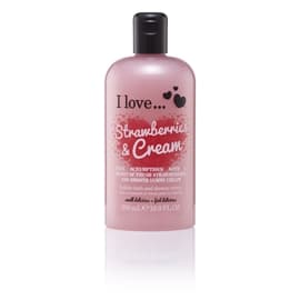 I Love... Strawberries & Cream Bath & Shower Crème 500 ml