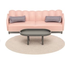 Lundby Basic Vardagsrumsset