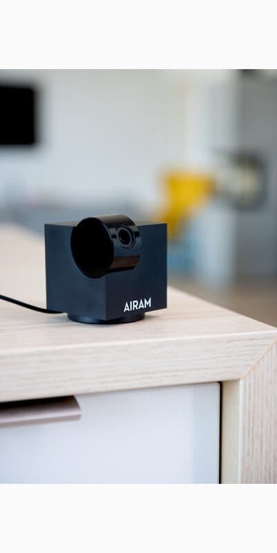 AIRAM SmartHome WiFi Övervakningskamera 1080p för inomhusbruk