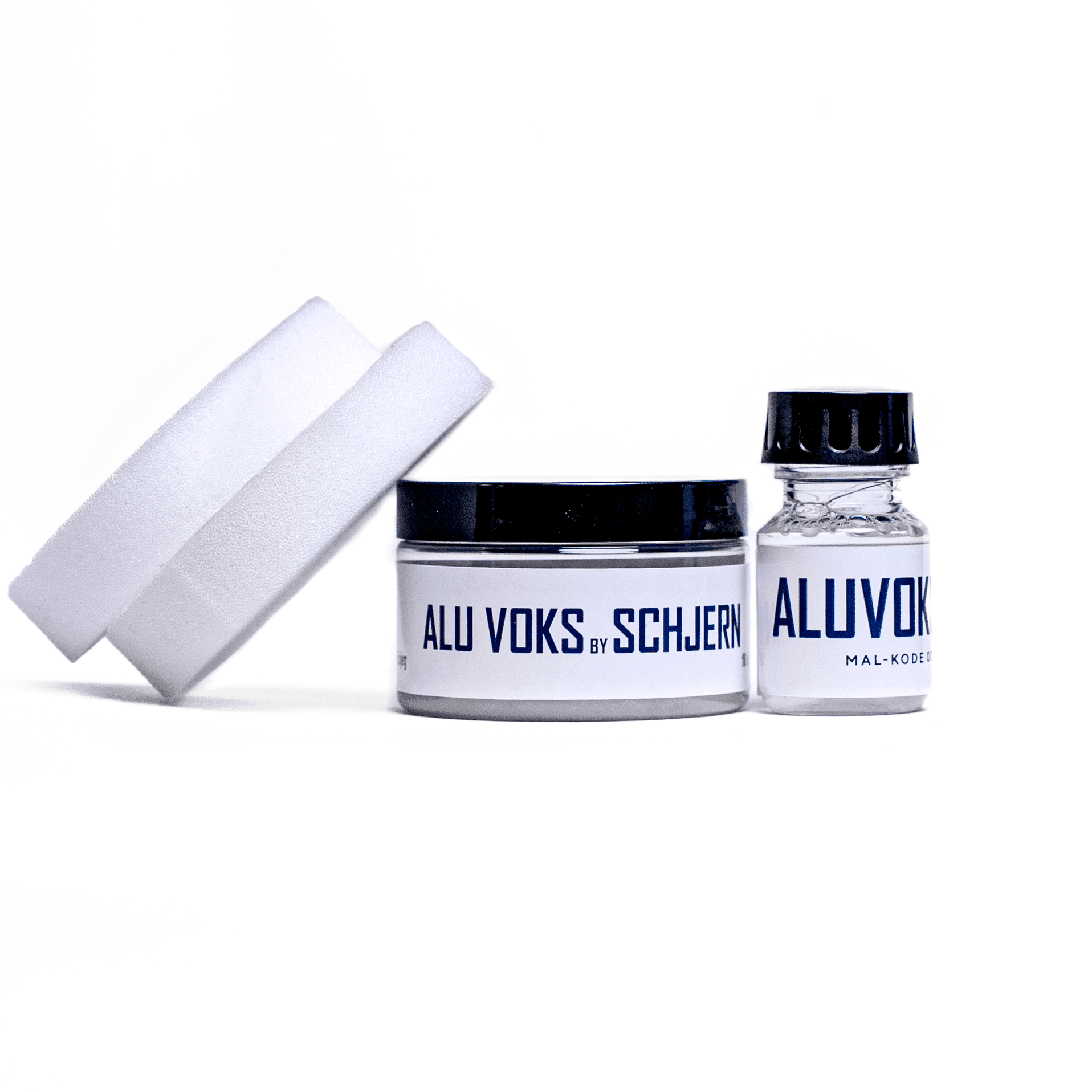 Aluminiumvax, tvål och svampar Litet paket