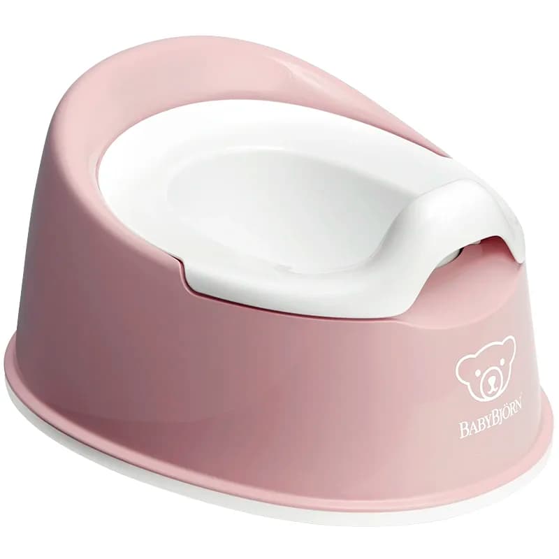 BabyBjörn Smart Potta Blekrosa/Vit