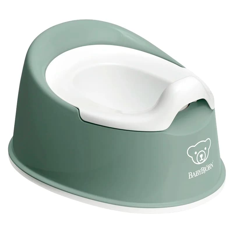 BabyBjörn Smart Potta Grågrön/Vit