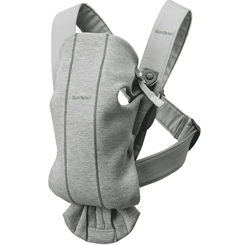 BabyBjörn Bärsele Mini 3D Jersey Ljusgrå