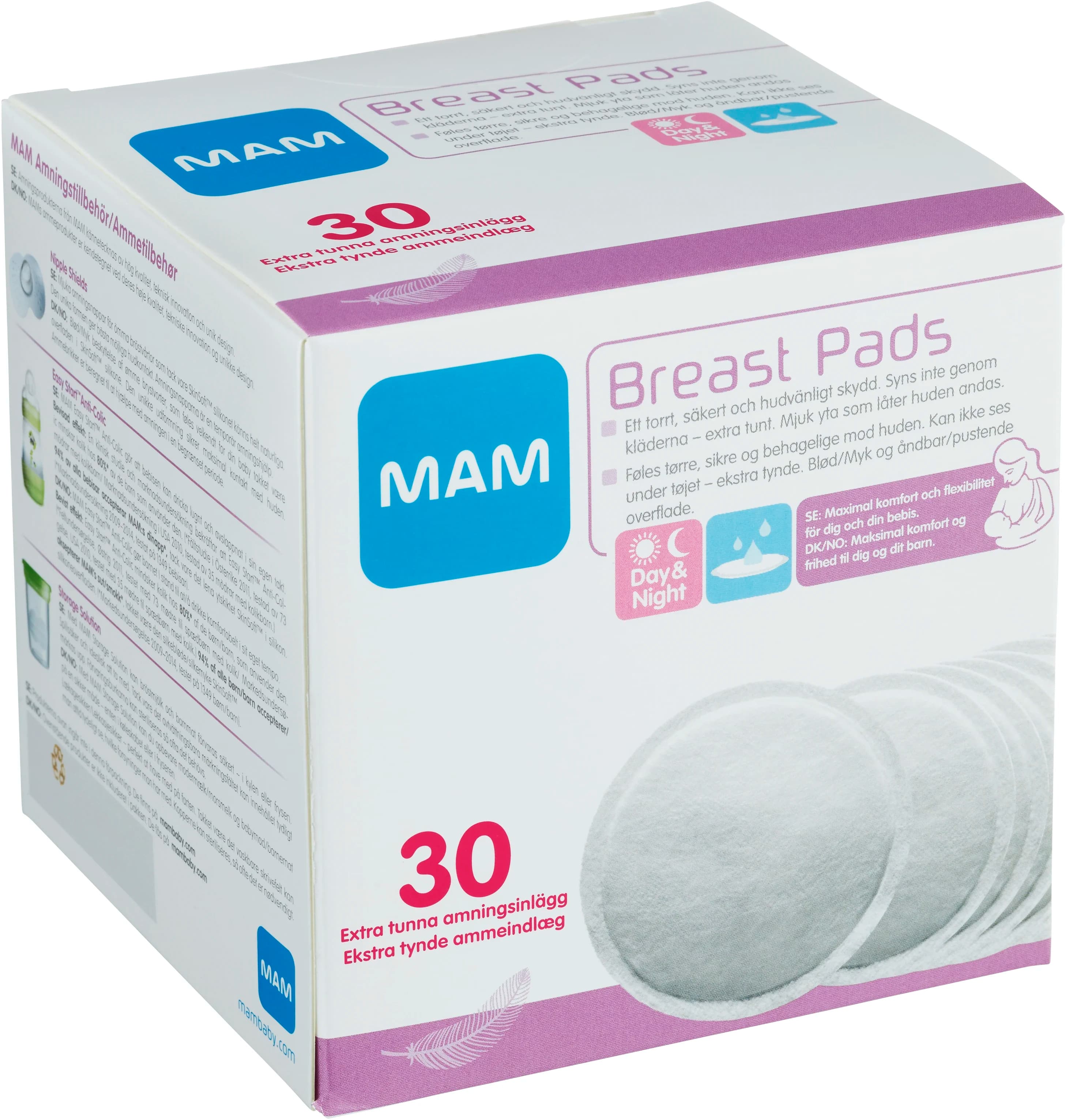 MAM Breast Pads Vita 30 st
