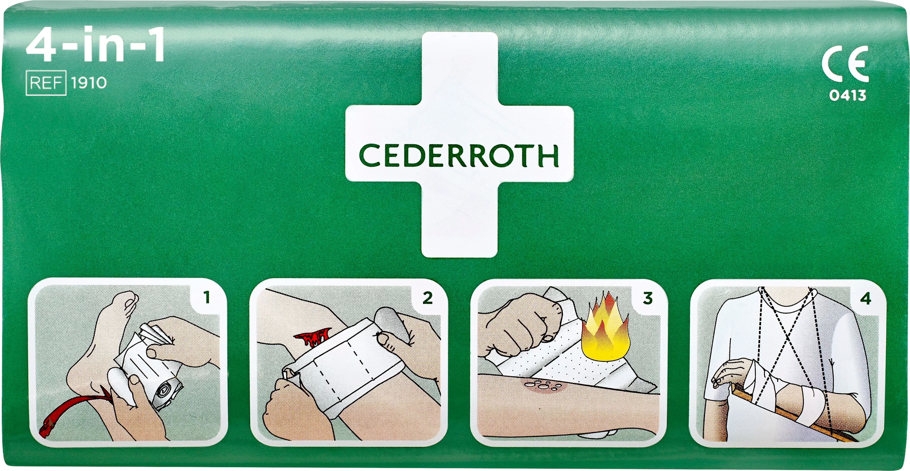 Cederroth första hjälpen 4-in-1