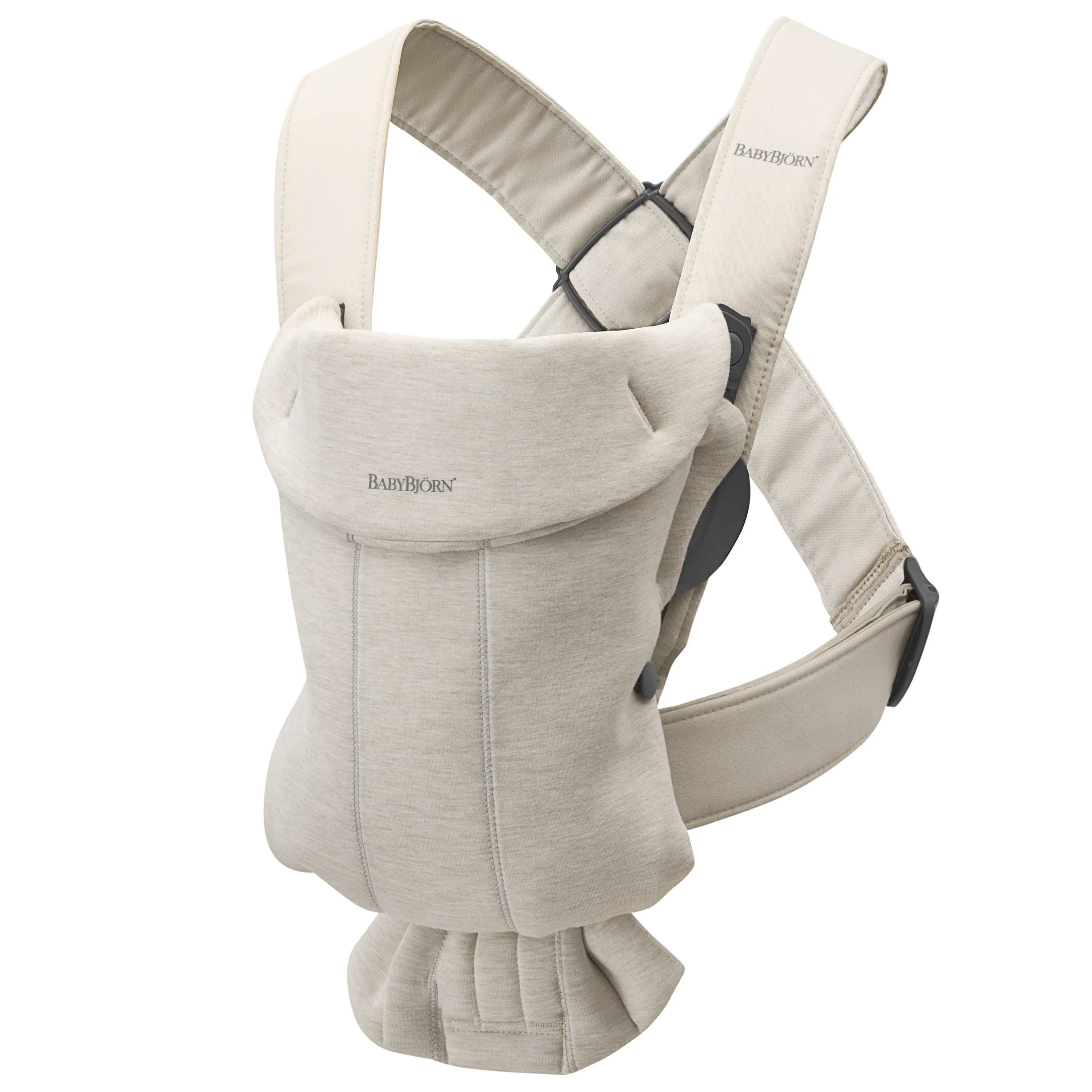 BabyBjörn Bärsele Mini 3D Jersey Ljusbeige
