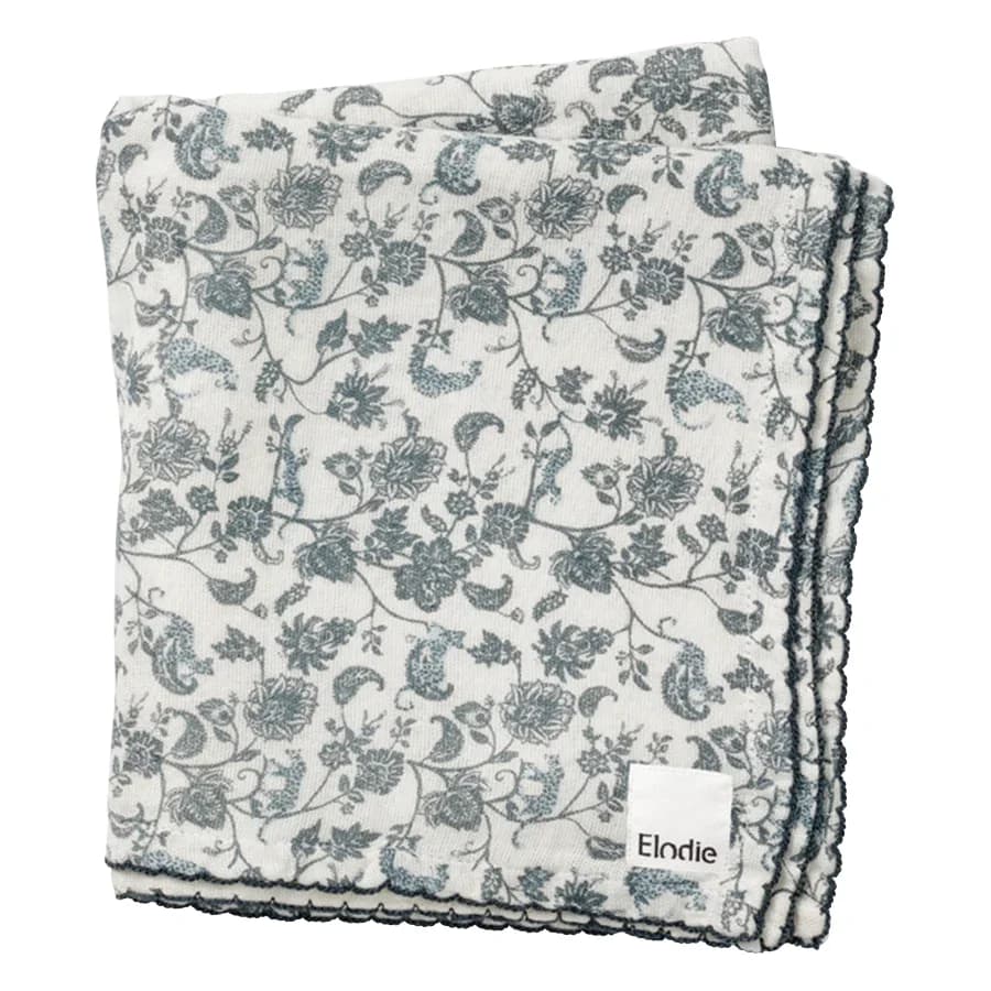 Elodie Bamboo Muslin Blanket Garden Leo Toile