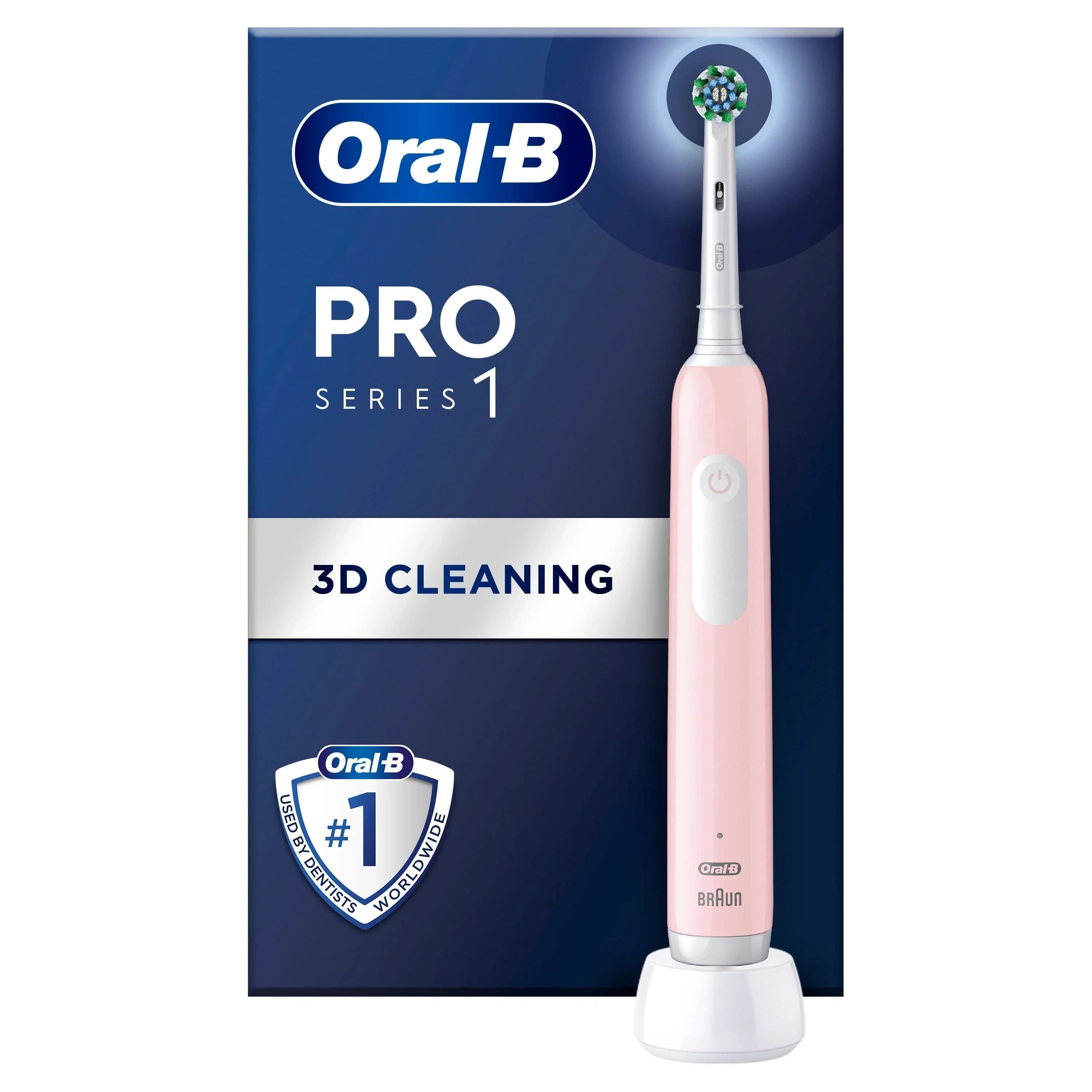 Oral-B Eltandborste Pro1 Pink