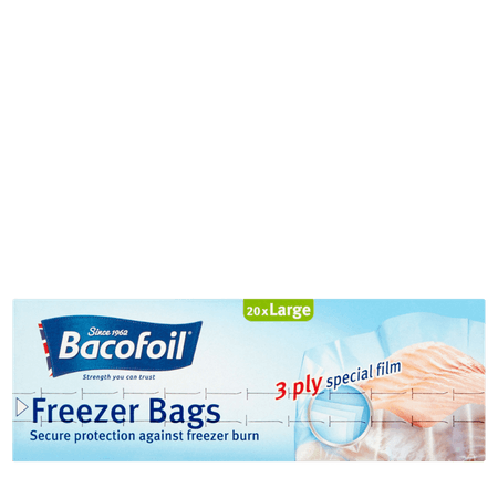 Bacofoil 3-lagers Specialfilm Fryspåsar Stora - 20 st