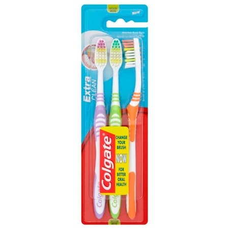 Colgate Extra Clean Medium 3 st