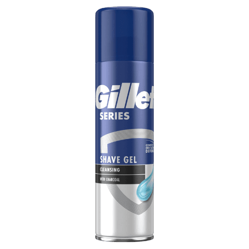 Gillette Series Rakgel Cleansing with Charcoal - 200 ml
