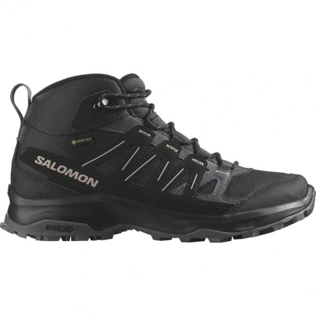 Salomon Grivola Mid GTX, Vandringsskor, Dam, Svart