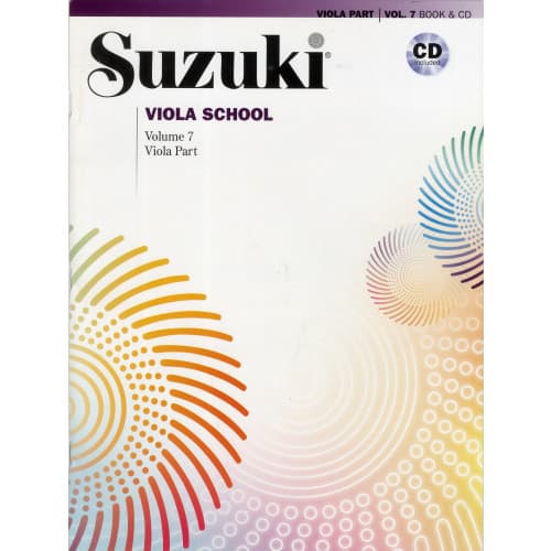 Suzuki Viola school 7 bok/cd kombo (häftad, eng)