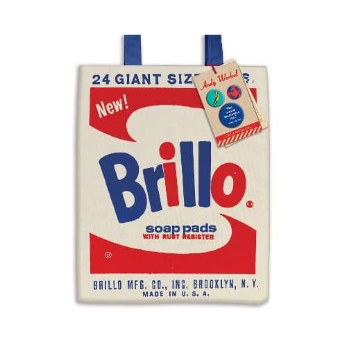 Andy Warhol Brillo Tote Bag (bok, eng)