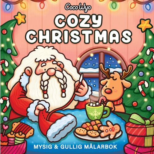 Cozy Christmas. Mysig och gullig Cozy Coloring (häftad)