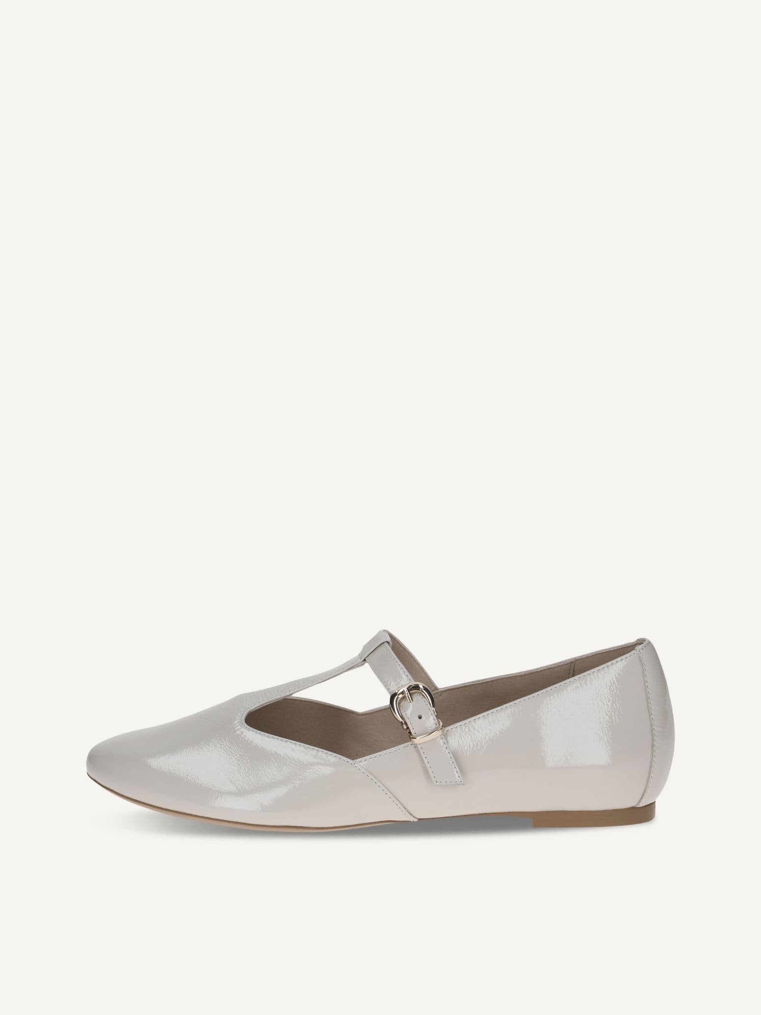 CAPRICE Slipper, white, made of Leather with Block heel, Size 37.5