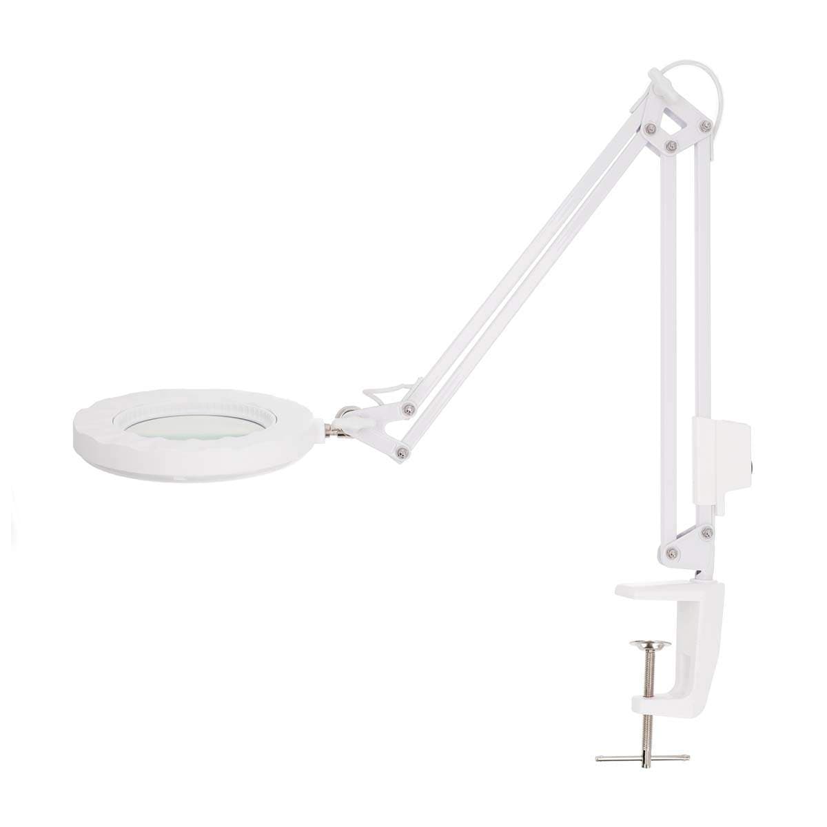 Bordslampa för förstoring | Linsstyrka: 3 dioptri | 6500 K | 6 W | 700 lm | Vit