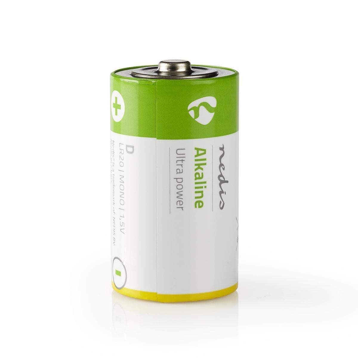 Alkaliskt batteri D | 1.5 V DC | 2-Blister