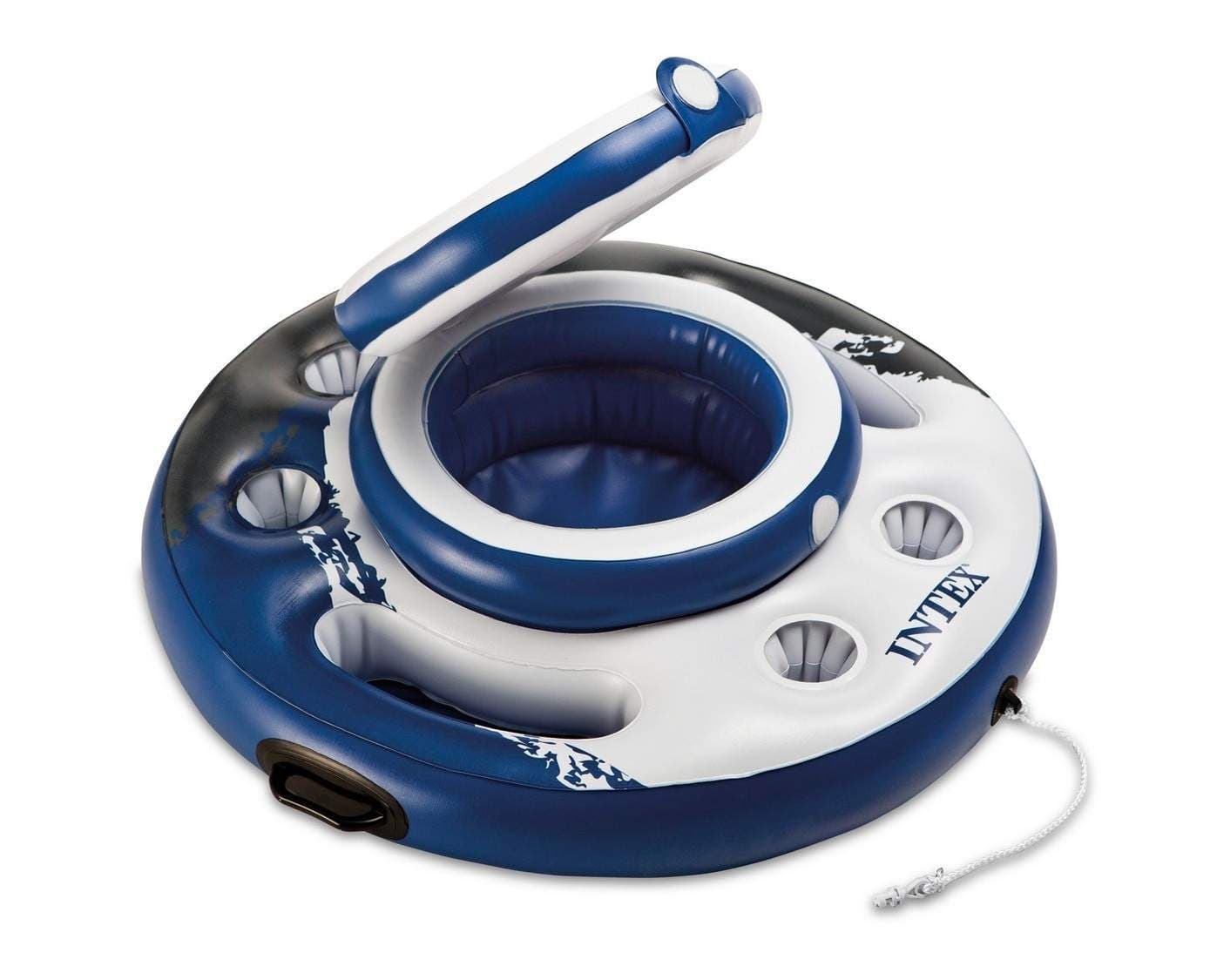 Stort flytande kylskåp för en pool med en diameter på 89 cm INTEX 56822