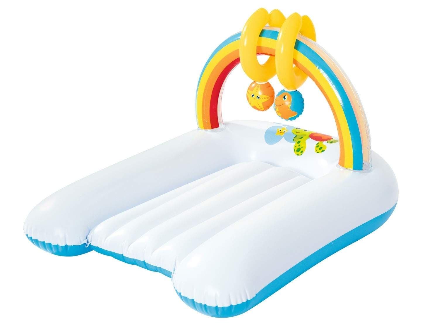 Skötunderlägg, uppblåsbart skötbord 81 x 63 x 46 cm Bestway 52241