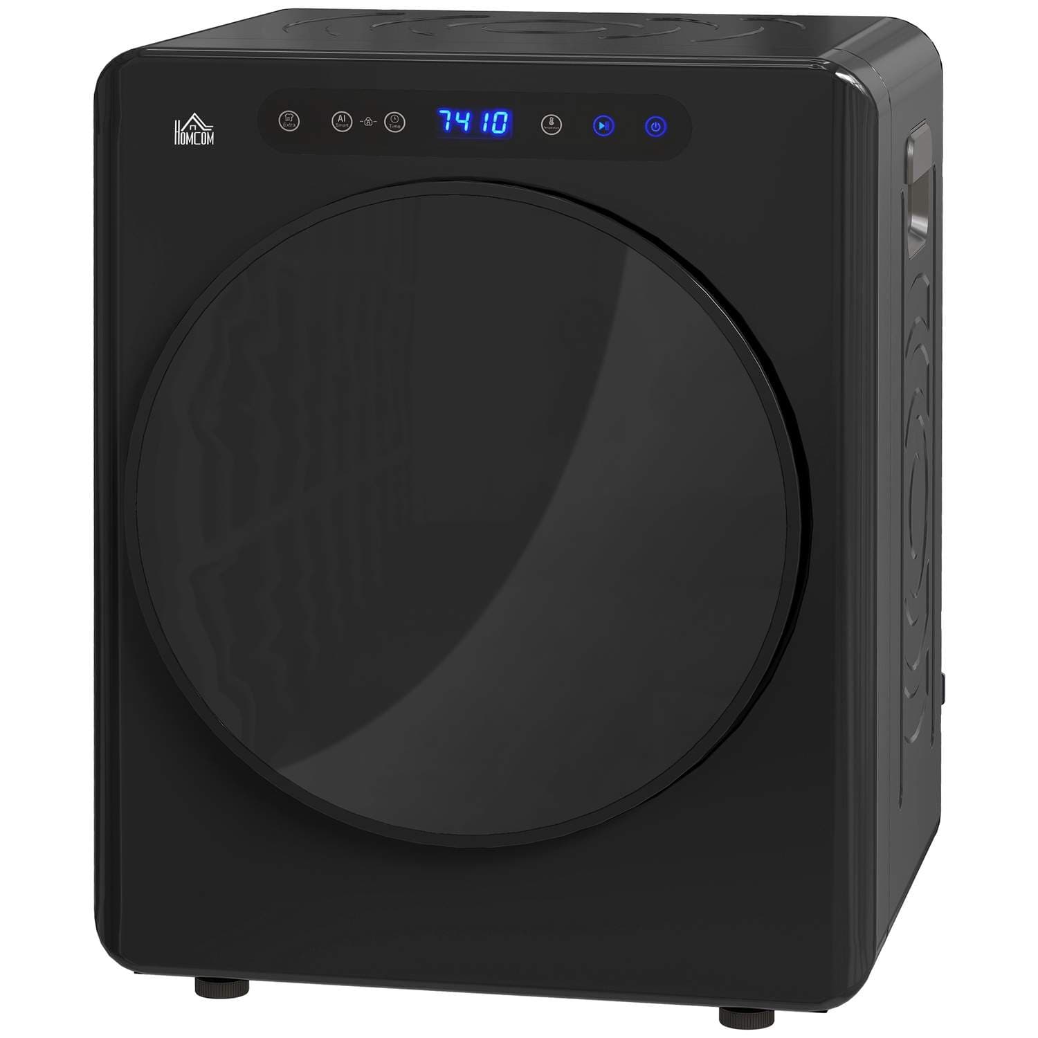 Kompakt torktumlare – 4 kg, Touch Control, Svart