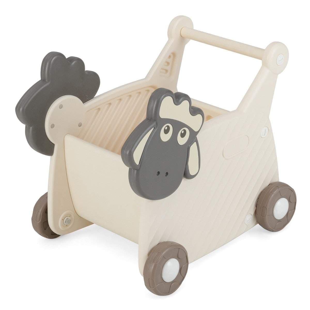 Toddler Sheep Walker med 18L förvaring och 4 hjul