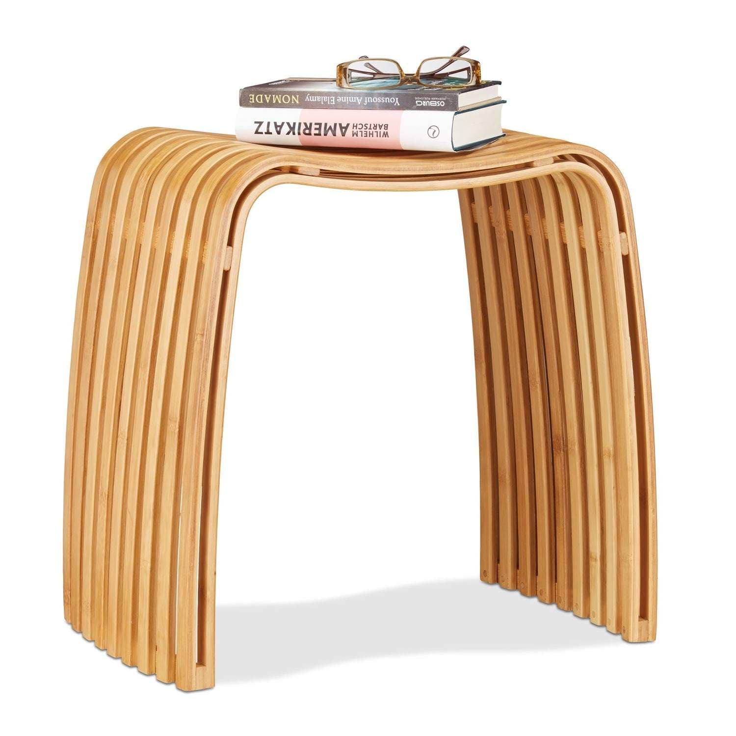 Hallpall i bambu – elegant och platsbesparande design