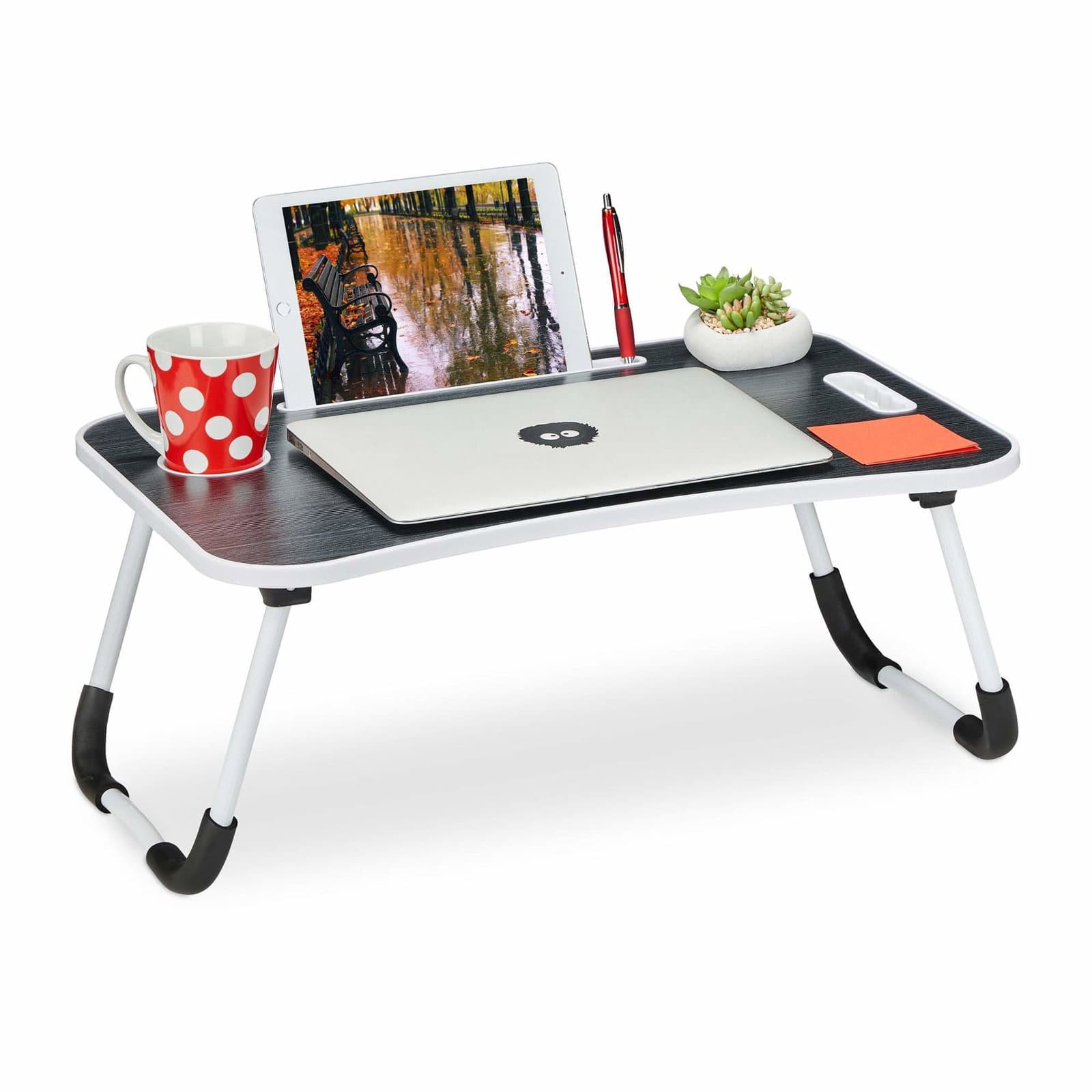 Hopfällbart bord för laptop