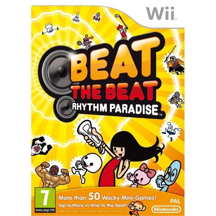 Beat The Beat Rhythm Paradise - Wii-spel